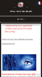 Mobile Screenshot of international-private-security.com